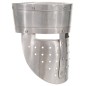 vidaXL Mittelalterlicher Ritterhelm Antik Replik LARP Silbern Stahl vidaXL Mittelalterlicher Ritterhelm Antik Replik LARP Silbern Stahl