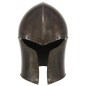 vidaXL Mittelalterlicher Ritterhelm Antik Replik LARP Silbern Stahl vidaXL Mittelalterlicher Ritterhelm Antik Replik LARP Silbern Stahl