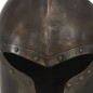 vidaXL Mittelalterlicher Ritterhelm Antik Replik LARP Silbern Stahl vidaXL Mittelalterlicher Ritterhelm Antik Replik LARP Silbern Stahl