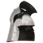 vidaXL Mittelalterlicher Ritterhelm Antik Replik LARP Silbern Stahl vidaXL Mittelalterlicher Ritterhelm Antik Replik LARP Silbern Stahl