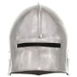 vidaXL Mittelalterlicher Ritterhelm Antik Replik LARP Silbern Stahl vidaXL Mittelalterlicher Ritterhelm Antik Replik LARP Silbern Stahl