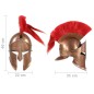 vidaXL Griechischer Krieger-Helm Antik Replik LARP Kupfern Stahl vidaXL Griechischer Krieger-Helm Antik Replik LARP Kupfern Stahl
