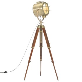 vidaXL Stehleuchte Dreibein Massivholz Mango 165 cm       