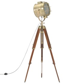 vidaXL Stehleuchte Dreibein Massivholz Mango 165 cm       