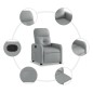 vidaXL Relaxsessel Hellgrau Stoff vidaXL Relaxsessel Hellgrau Stoff