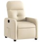 vidaXL Relaxsessel Creme Stoff vidaXL Relaxsessel Creme Stoff