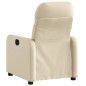 vidaXL Relaxsessel Creme Stoff vidaXL Relaxsessel Creme Stoff