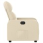 vidaXL Relaxsessel Creme Stoff vidaXL Relaxsessel Creme Stoff
