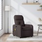 vidaXL Massagesessel Dunkelbraun Stoff vidaXL Massagesessel Dunkelbraun Stoff