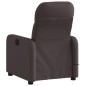 vidaXL Massagesessel Dunkelbraun Stoff vidaXL Massagesessel Dunkelbraun Stoff