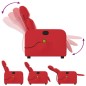 vidaXL Massagesessel Rot Kunstleder vidaXL Massagesessel Rot Kunstleder
