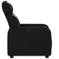 vidaXL Relaxsessel Schwarz Kunstleder vidaXL Relaxsessel Schwarz Kunstleder