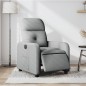 vidaXL Relaxsessel Elektrisch Hellgrau Stoff vidaXL Relaxsessel Elektrisch Hellgrau Stoff