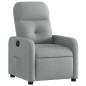 vidaXL Relaxsessel Elektrisch Hellgrau Stoff vidaXL Relaxsessel Elektrisch Hellgrau Stoff