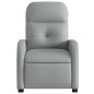 vidaXL Relaxsessel Elektrisch Hellgrau Stoff vidaXL Relaxsessel Elektrisch Hellgrau Stoff