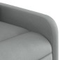 vidaXL Relaxsessel Elektrisch Hellgrau Stoff vidaXL Relaxsessel Elektrisch Hellgrau Stoff