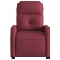 vidaXL Relaxsessel Elektrisch Weinrot Stoff vidaXL Relaxsessel Elektrisch Weinrot Stoff