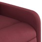 vidaXL Relaxsessel Elektrisch Weinrot Stoff vidaXL Relaxsessel Elektrisch Weinrot Stoff