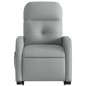 vidaXL Massagesessel mit Aufstehhilfe Hellgrau Stoff vidaXL Massagesessel mit Aufstehhilfe Hellgrau Stoff