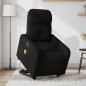 vidaXL Massagesessel mit Aufstehhilfe Schwarz Stoff vidaXL Massagesessel mit Aufstehhilfe Schwarz Stoff