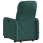vidaXL Massagesessel mit Aufstehhilfe Dunkelgrün Stoff vidaXL Massagesessel mit Aufstehhilfe Dunkelgrün Stoff