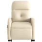 vidaXL Massagesessel mit Aufstehhilfe Creme Stoff vidaXL Massagesessel mit Aufstehhilfe Creme Stoff
