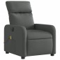 vidaXL Massagesessel Elektrisch Dunkelgrau Stoff vidaXL Massagesessel Elektrisch Dunkelgrau Stoff