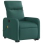 vidaXL Massagesessel mit Aufstehhilfe Dunkelgrün Stoff vidaXL Massagesessel mit Aufstehhilfe Dunkelgrün Stoff