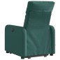 vidaXL Massagesessel mit Aufstehhilfe Dunkelgrün Stoff vidaXL Massagesessel mit Aufstehhilfe Dunkelgrün Stoff