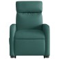 vidaXL Massagesessel mit Aufstehhilfe Dunkelgrün Stoff vidaXL Massagesessel mit Aufstehhilfe Dunkelgrün Stoff