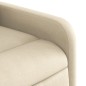 vidaXL Massagesessel mit Aufstehhilfe Creme Stoff vidaXL Massagesessel mit Aufstehhilfe Creme Stoff