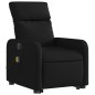 vidaXL Elektrischer Massagesessel mit Aufstehhilfe Schwarz Stoff vidaXL Elektrischer Massagesessel mit Aufstehhilfe Schwarz Stoff