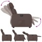 vidaXL Elektrischer Relaxsessel Braun Kunstleder vidaXL Elektrischer Relaxsessel Braun Kunstleder