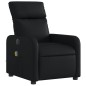 vidaXL Massagesessel Elektrisch Schwarz Kunstleder vidaXL Massagesessel Elektrisch Schwarz Kunstleder