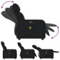 vidaXL Massagesessel Elektrisch Schwarz Kunstleder vidaXL Massagesessel Elektrisch Schwarz Kunstleder