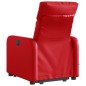 vidaXL Massagesessel mit Aufstehhilfe Elektrisch Rot Kunstleder vidaXL Massagesessel mit Aufstehhilfe Elektrisch Rot Kunstleder