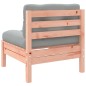 vidaXL Gartensofa ohne Armlehnen mit Kissen Massivholz Douglasie vidaXL Gartensofa ohne Armlehnen mit Kissen Massivholz Douglasie
