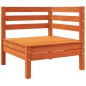 vidaXL Garten-Ecksofa mit Kissen Wachsbraun Massivholz Kiefer vidaXL Garten-Ecksofa mit Kissen Wachsbraun Massivholz Kiefer
