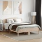 vidaXL Kopfteil 135 cm Massivholz Kiefer