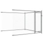 vidaXL Hundezwinger mit Türen Grau 8x2x1,5 m Verzinkter Stahl vidaXL Hundezwinger mit Türen Grau 8x2x1,5 m Verzinkter Stahl