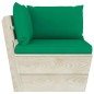 vidaXL 9-tlg. Garten-Sofagarnitur aus Paletten mit Kissen Fichtenholz vidaXL 9-tlg. Garten-Sofagarnitur aus Paletten mit Kissen Fichtenholz