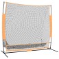 vidaXL Golf-Übungsnetz Schwarz und Orange 215x107x216 cm Polyester vidaXL Golf-Übungsnetz Schwarz und Orange 215x107x216 cm Polyester
