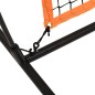 vidaXL Golf-Übungsnetz Schwarz und Orange 215x107x216 cm Polyester vidaXL Golf-Übungsnetz Schwarz und Orange 215x107x216 cm Polyester