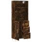 vidaXL Highboard Räuchereiche 69,5x34x180 cm Holzwerkstoff vidaXL Highboard Räuchereiche 69,5x34x180 cm Holzwerkstoff