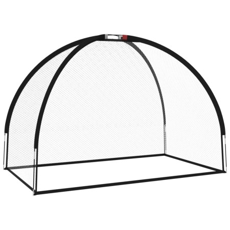 vidaXL Golf-Übungsnetz Schwarz 300x150x210 cm Polyester