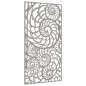 vidaXL Garten-Wanddeko 105x55 cm Cortenstahl Muschel-Design vidaXL Garten-Wanddeko 105x55 cm Cortenstahl Muschel-Design