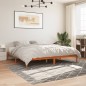 vidaXL Massivholzbett Wachsbraun 180x200 cm Kiefer