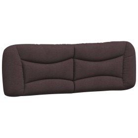 vidaXL Kopfteil-Kissen Dunkelbraun 160 cm Stoff