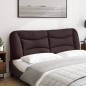 vidaXL Kopfteil-Kissen Dunkelbraun 160 cm Stoff vidaXL Kopfteil-Kissen Dunkelbraun 160 cm Stoff