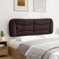 vidaXL Kopfteil-Kissen Dunkelbraun 160 cm Stoff vidaXL Kopfteil-Kissen Dunkelbraun 160 cm Stoff